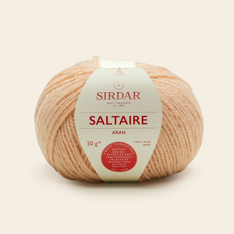 Yarn - Sirdar Saltaire Aran in Salmon 302