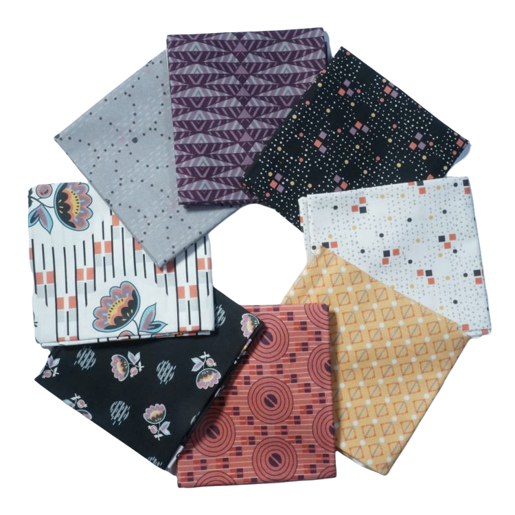 Quilting Fabric - Fat Quarter Bundle - Coco Chic by Quilting Treasures