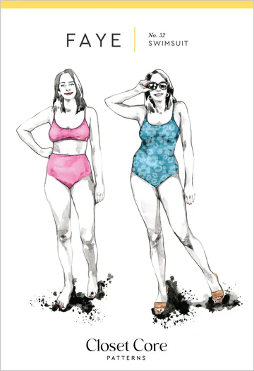 Closet Core - Faye Swimsuit Sewing Pattern