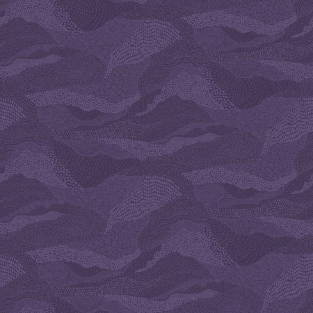 Quilting Fabric - Abstract Landscape in Purple From Figo Fabrics Elements by Ghazal Razavi for Figo 92007-87