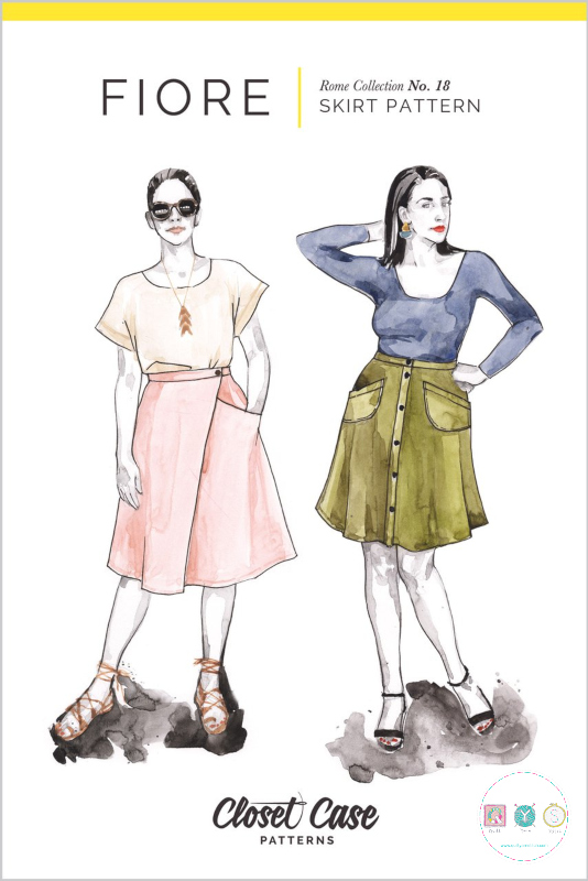 Closet Core - Fiore Skirt - Ladies Sewing Pattern - Dressmaking
