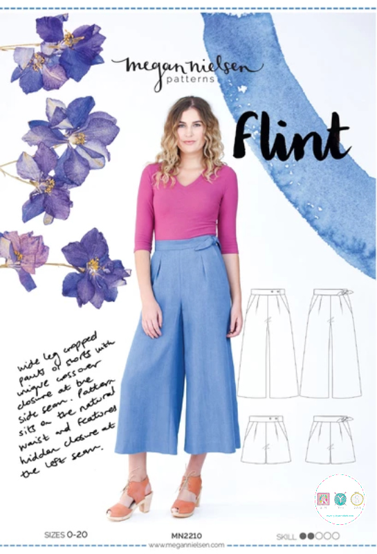 Megan Nielsen - Flint Pants & Shorts - Womens Sewing Pattern - Ladies - Dressmaking