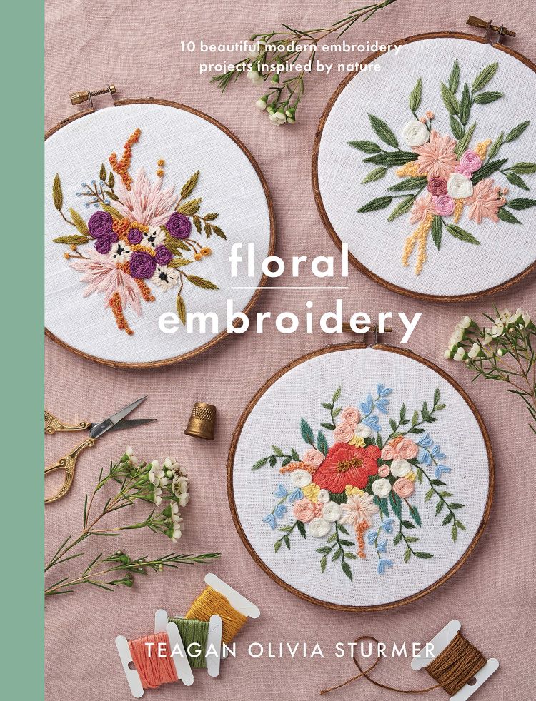 Floral Embroidery by Teagan Olivia Sturmer