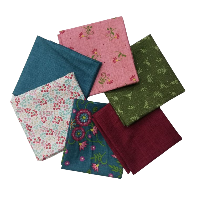 Quilting Fabric - Fat Quarter Bundle from Flower and Vine by Monique Jacobs for Maywood Studio