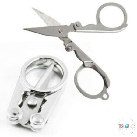 Foldaway Scissors - Travel Set - Mini Shears - Cutting Tools
