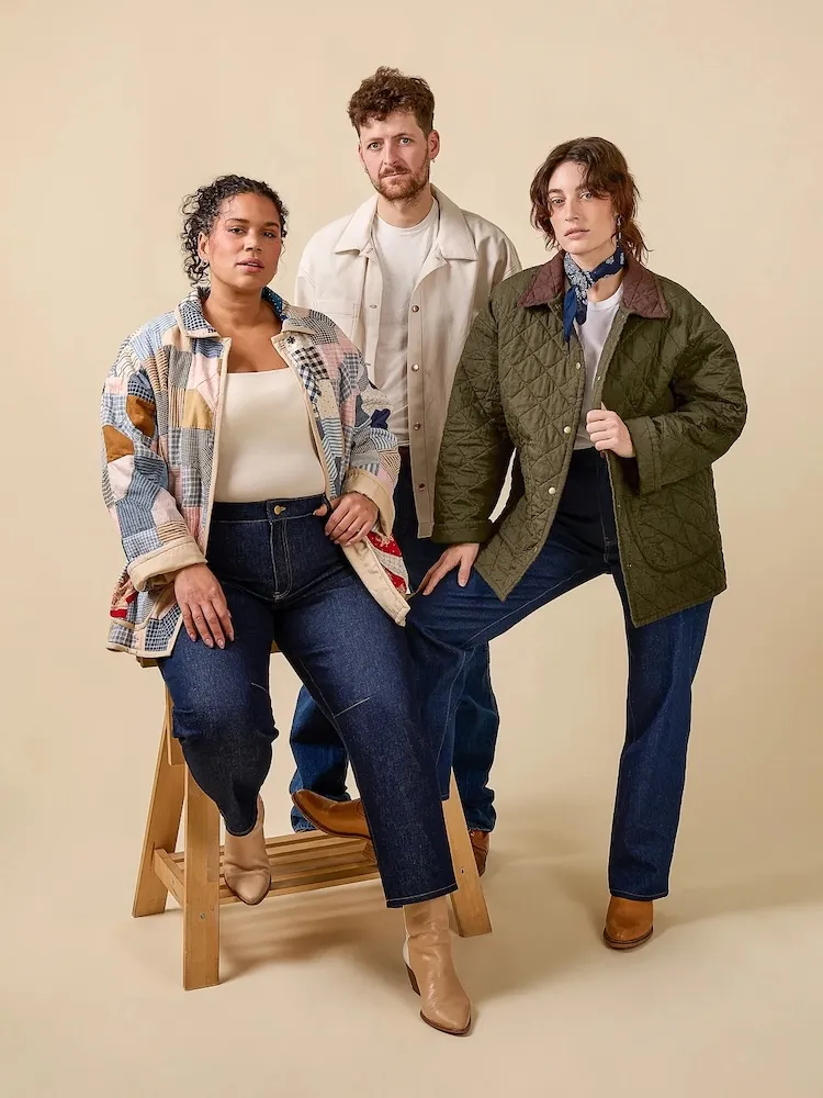 Closet Core - Fowler Barn and Quilted Coat Unisex Sewing Pattern