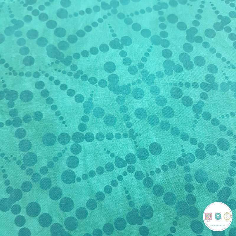 Quilting Fabric - Green Scattered Dots from Twist & Shout by Rivers Bend for Midwest Textiles 2012 20