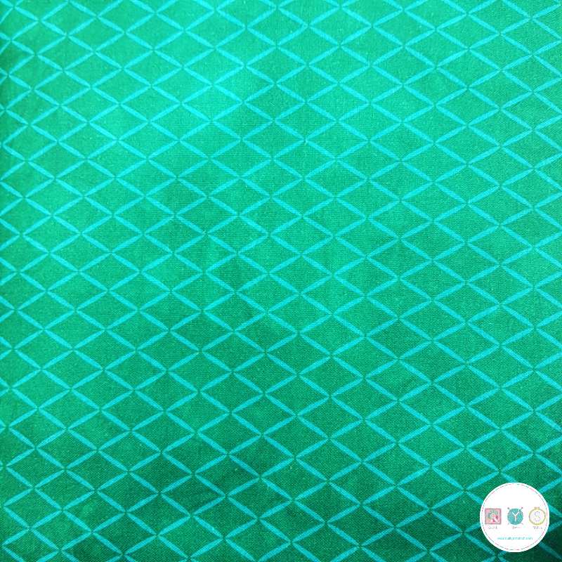Quilting Fabric - Green Zig Zag from Twist & Shout by Rivers Bend for Midwest Textiles 2015 9