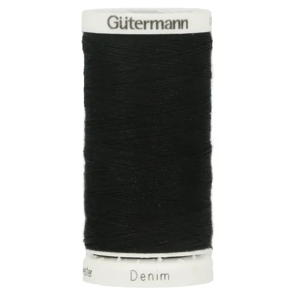 Gutermann Denim Thread -  Black Colour 1000