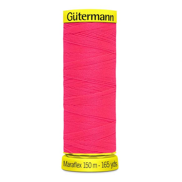 Gutermann Maraflex Thread - Neon Pink Colour 3837