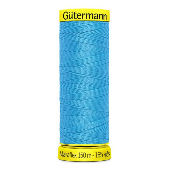  Gutermann Maraflex Thread - Turquoise Blue Colour 5396