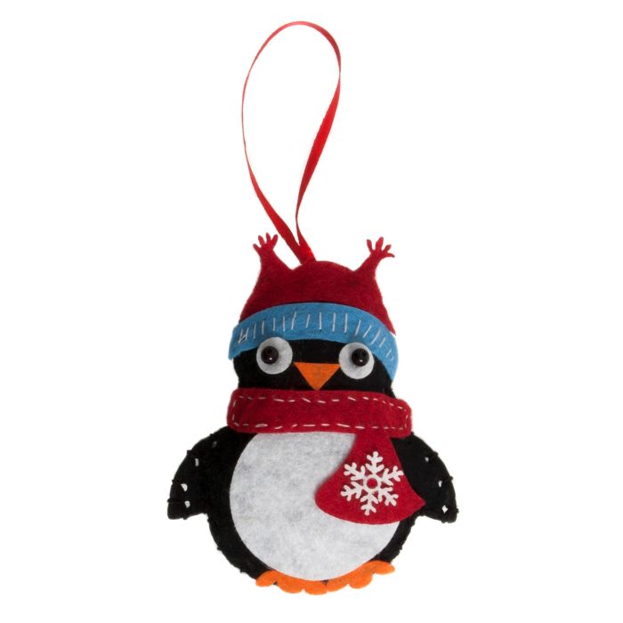 Make Your Own Penguin Felt Decoration Kit by Trimits