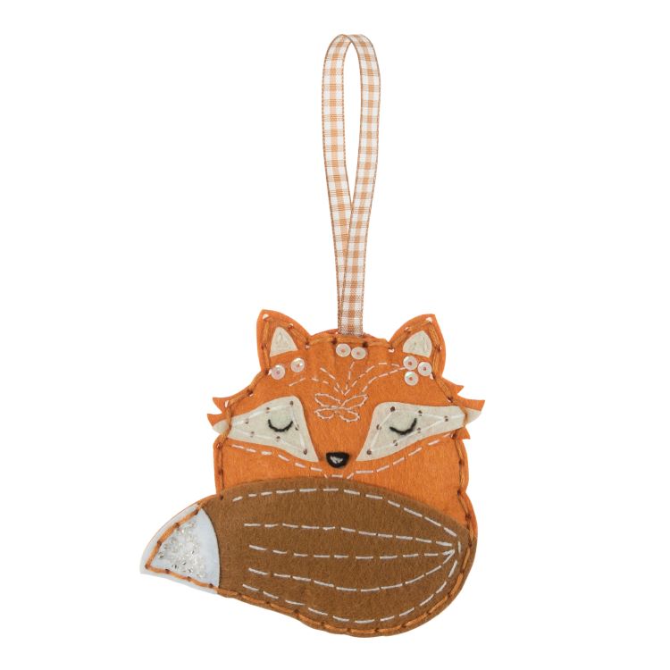 Make Your Own Fox Felt Decoration Kit by Trimits