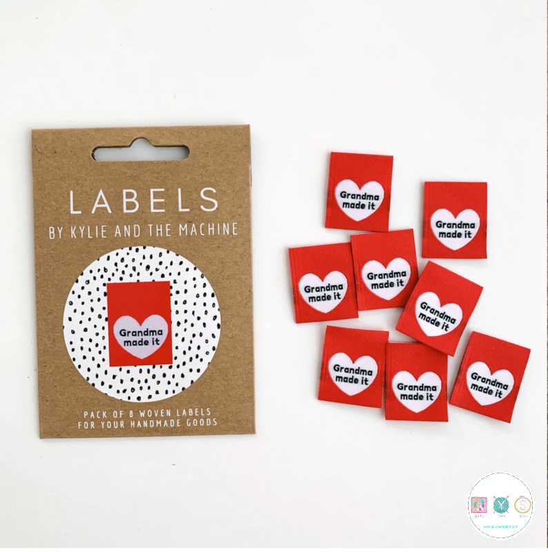 Gift Idea - Kylie and the Machine Woven Labels - Grandma Made It