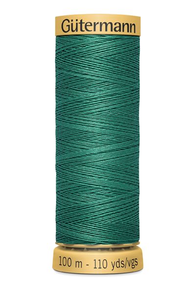 Gutermann Sew All Thread - Green 100% Cotton Colour 8244