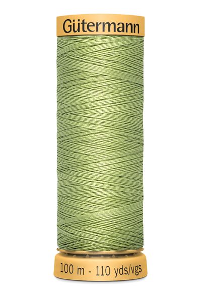 Gutermann Sew All Thread - Green 100% Cotton Colour 9837
