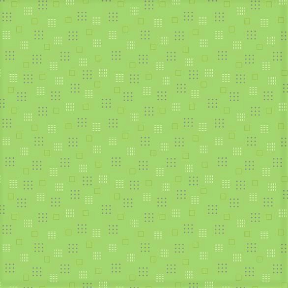 Quilting Fabric - Squares on Green from Autumn Love by Lori Holt for Riley Blake C7368