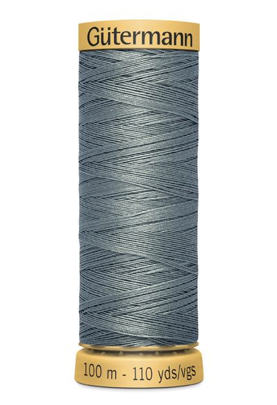 Gutermann Sew All Thread - Grey 100% Cotton Colour 5705