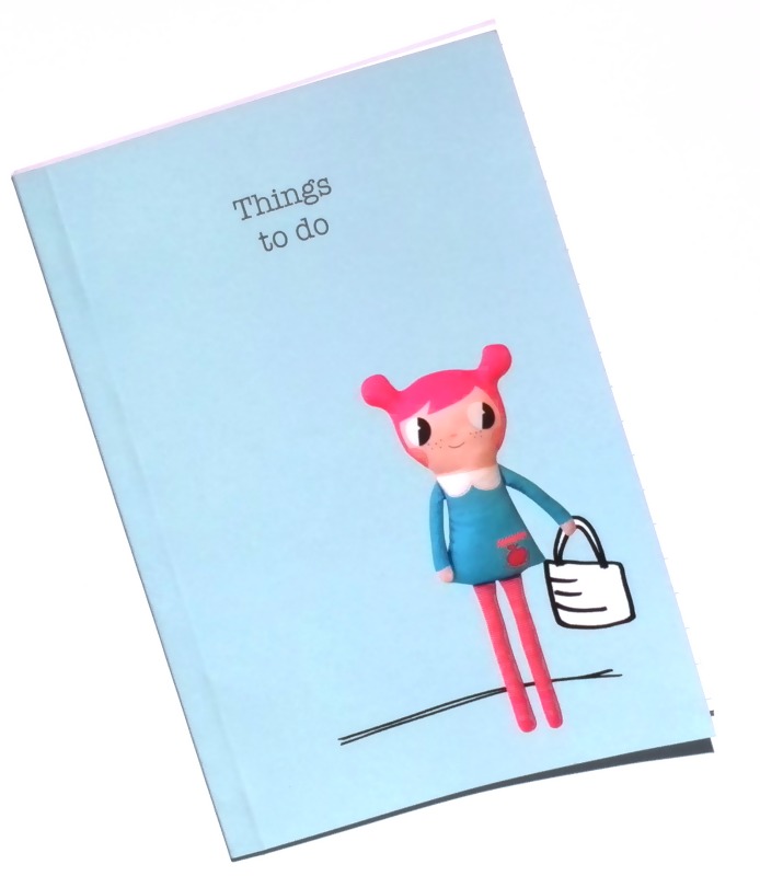 Gift Idea - Pippablue Things To Do Notebook - Irish Made Crafty Gifts