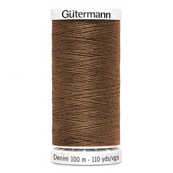 Gutermann Denim Thread - Medium Brown Colour 1770