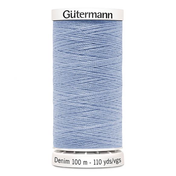 Gutermann Denim Thread - Light Blue 6140