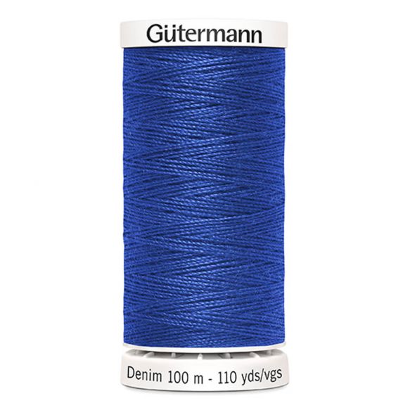 Royal Gutermann Denim Thread - Royal Blue 6690