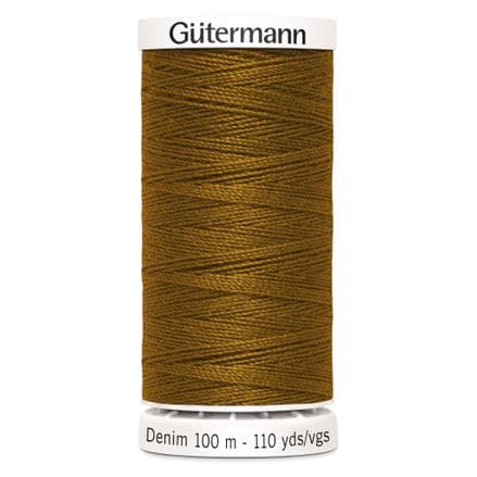 Gutermann Denim Thread -  Medium Brown Colour 8955 