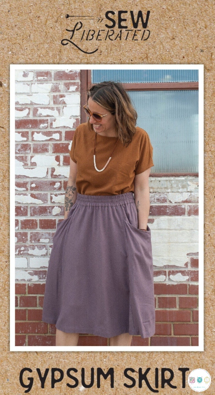 Sew Liberated - Gypsum Skirt 0 - 24 - Ladies US Sizes Sewing Pattern
