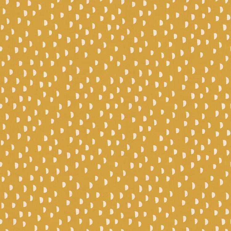 Quilting Fabric - Half Moon on Mustard from Heirloom by Alexia Abegg for Ruby Star Society RS 4028-13