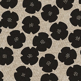 Linen Cotton Canvas Fabric - Harmony Floral by Figo Fabrics