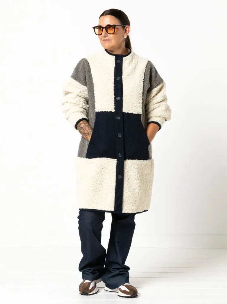 Style Arc - Hendrix Coat Sewing Pattern Sizes 18-30
