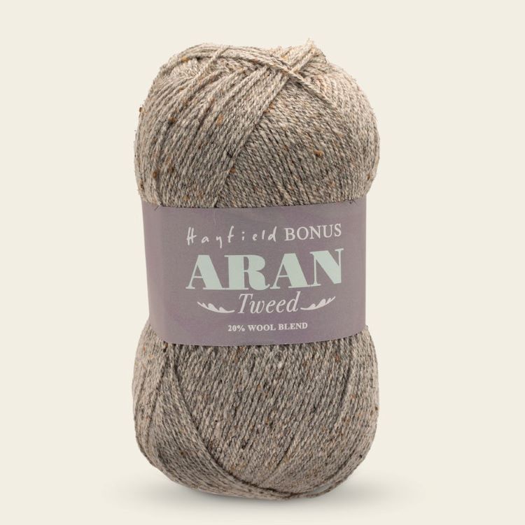 Yarn - Hayfield Bonus Aran Tweed in Herringbone 752