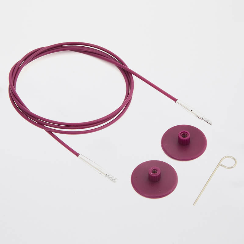 Circular Cable - 80cm Long Interchangeable Cable by KnitPro K10502