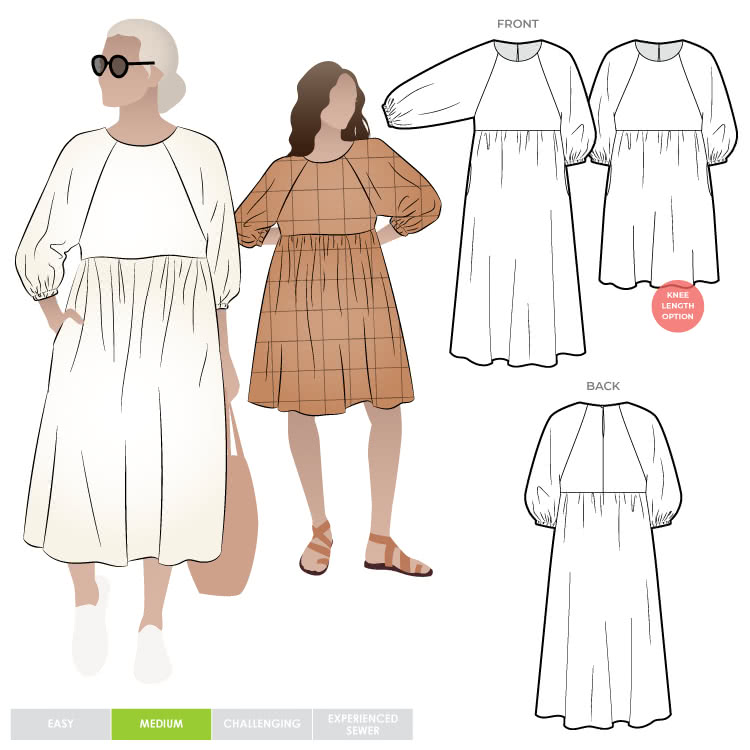 Style Arc - Hope Woven Dress Sewing Pattern Sizes 4 to 16