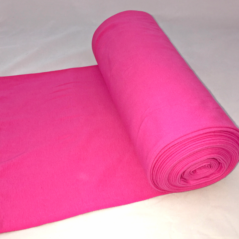 Pink Jersey Tube - Fuchsia Pink Cotton 