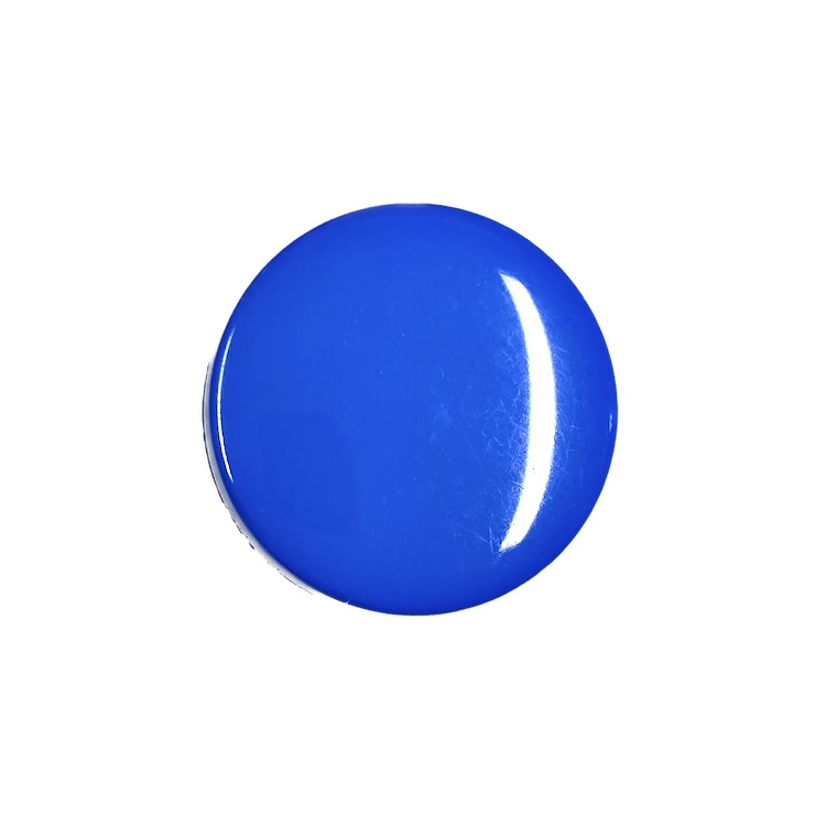 Buttons - 25mm Plastic Shank in Blue