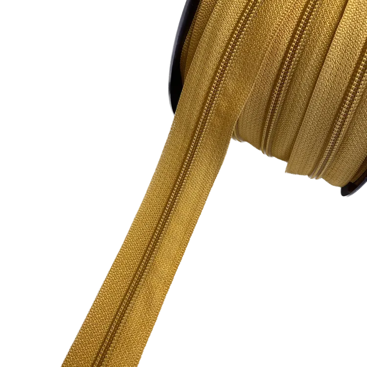 No 5 Mustard with Matching Coil - Sold by the Metre