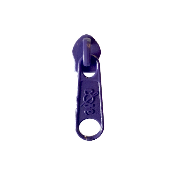 No 5 Medium Purple Long Zipper Pull