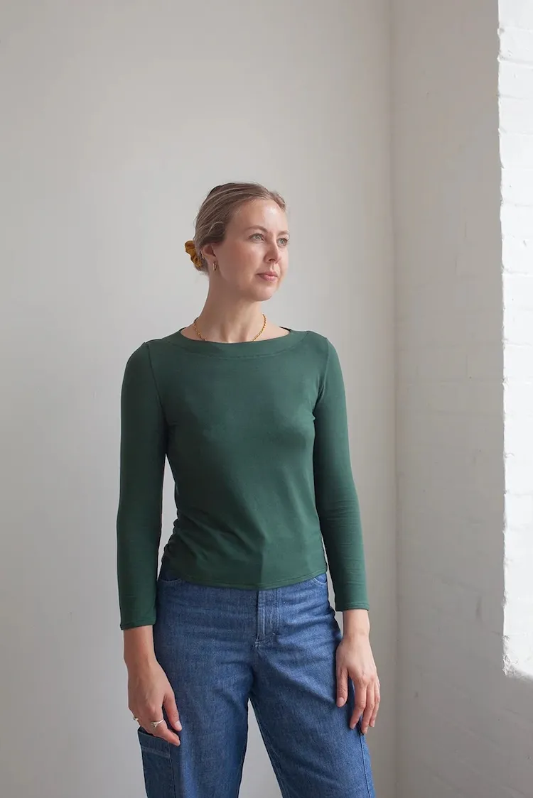 The Modern Sewing Company - Boatneck Top Sewing Pattern