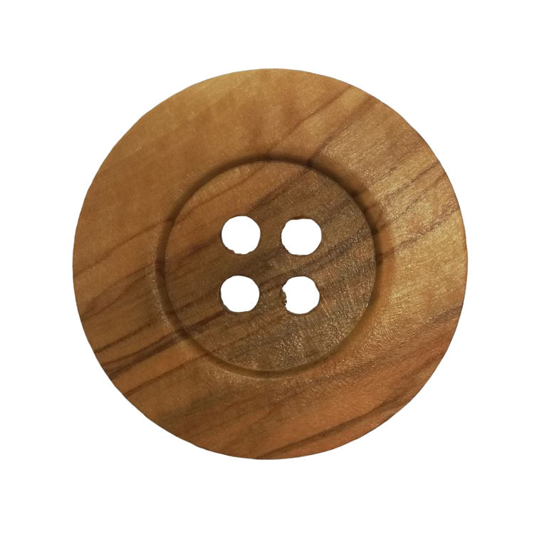 Buttons - 5.8cm Wooden Button 