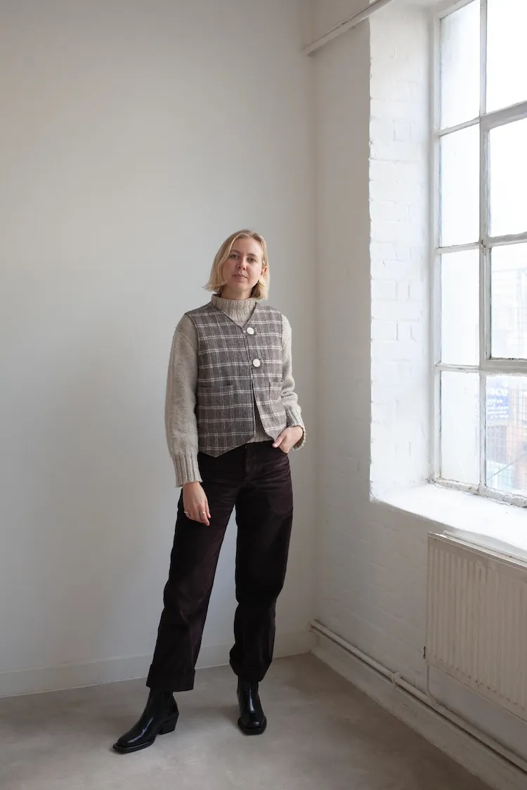 The Modern Sewing Company - Devon Waist Coat Sewing Pattern