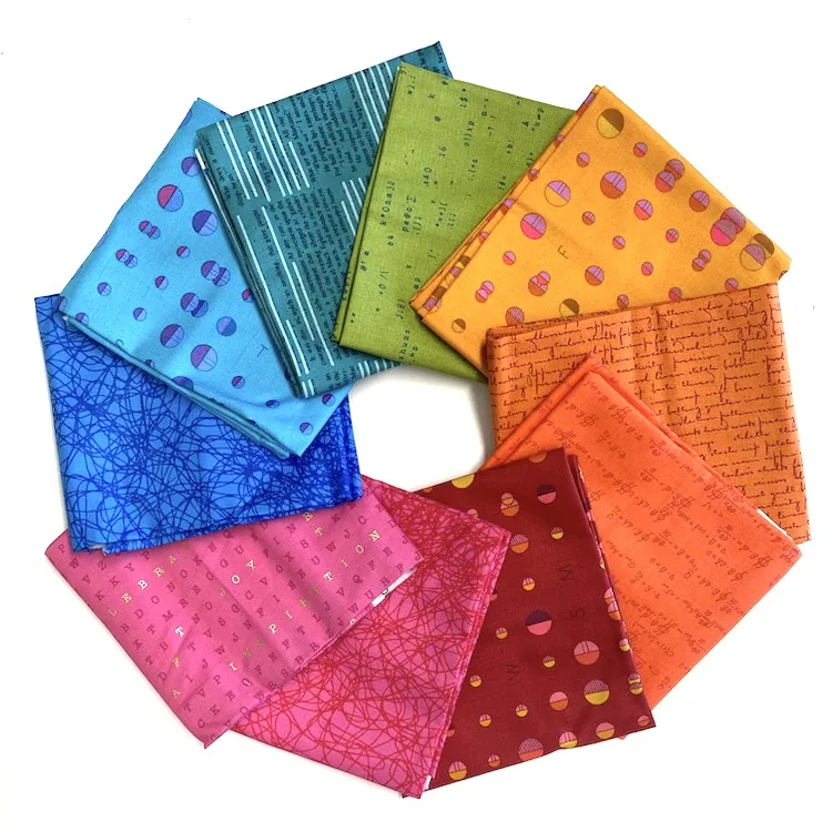 Quilting Fabric - Fat Quarter Box - Brights by Alison Glass and Giucy Giuce for Andover Fabrics