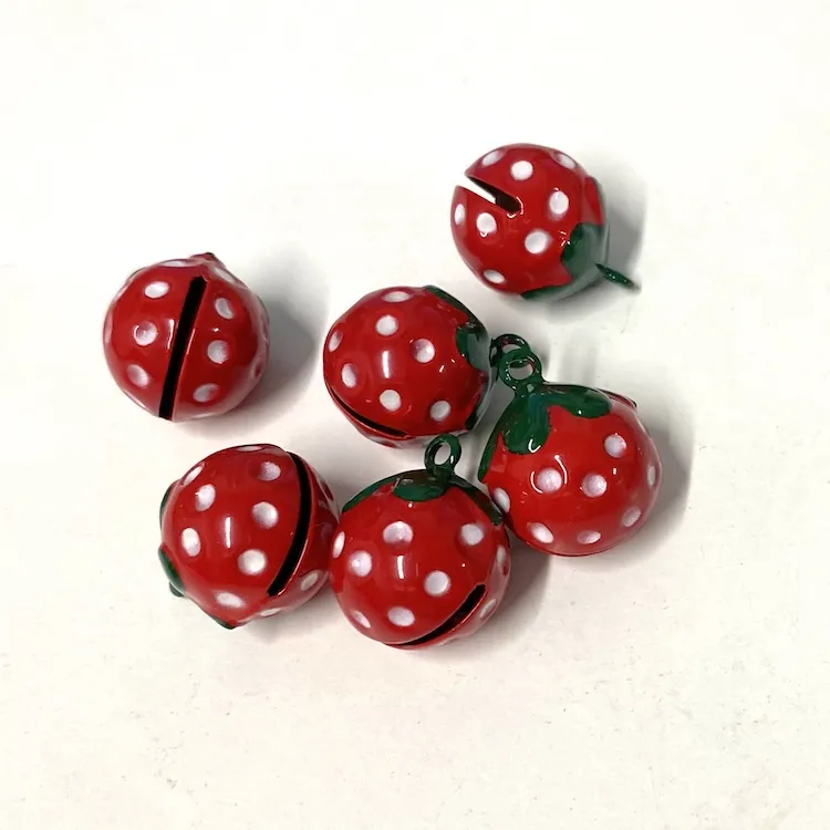 Strawberry Jingle Bell - Priced per Bell