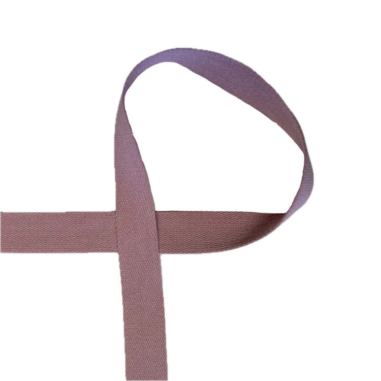 Bag Cotton Webbing - Dusty Rose Pink 38mm Wide