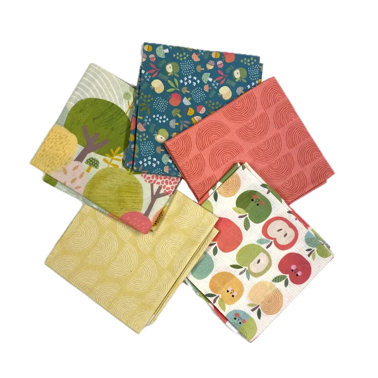 Quilting Fabric - Fat Quarter Bundle - Autumn Smiles by Sunny Spot Studio for Quilting Treasures