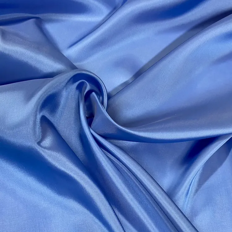 Lining Fabric - Cote D'Azure Bright Blue Acetate Taffeta