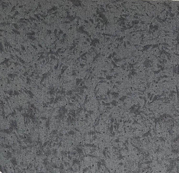 Quilting Fabric - Textured Blender in Washed Charcoal Black from Basics Collection by Stof