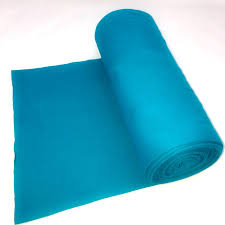 Cotton Jersey Fabric Tube in Light Petrol Teal
