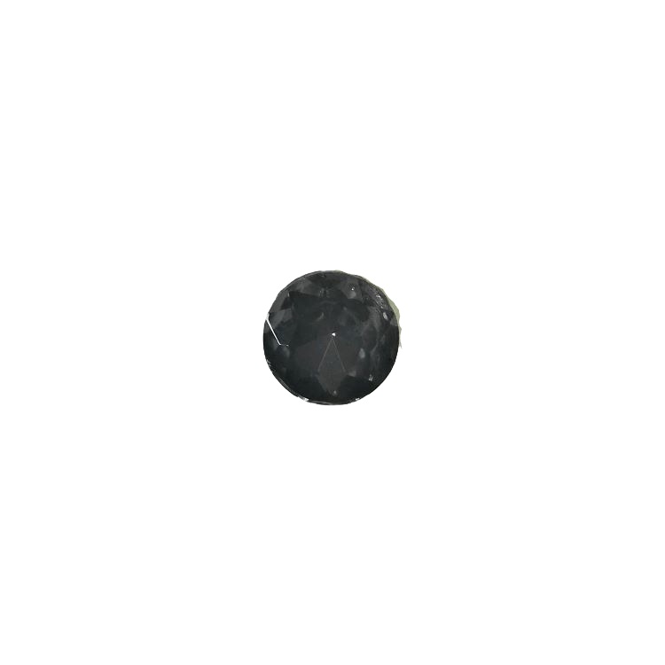 Buttons - 9mm Shank with Black Gem