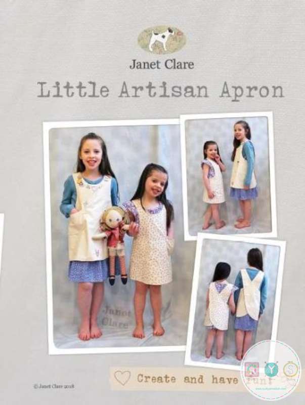 Janet Clare - Little Artisan Apron - Childrens Sewing Pattern